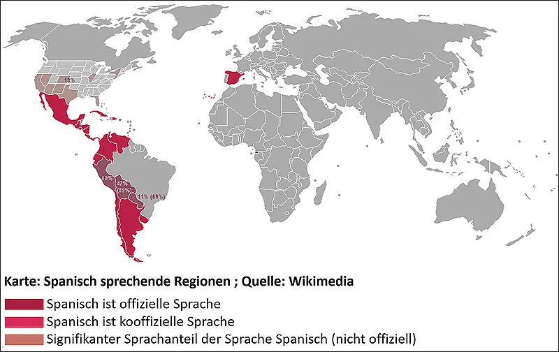 spanisch-sprechende-regionen