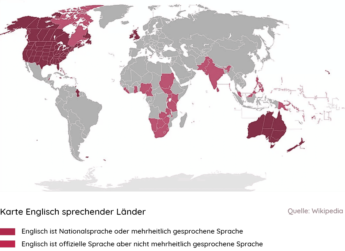 Englisch sprechende Länder