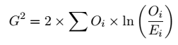 statistische Termextraktion Loglikelihood