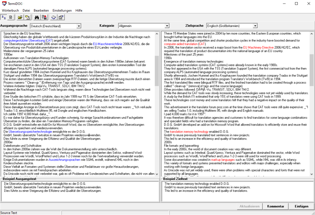 TermiDOG - Erstes Programm der D.O.G. GmbH